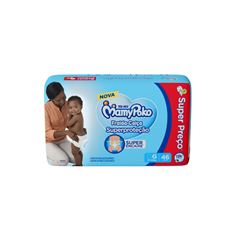 Fralda Descartável MamyPoko Cálcio Super Hip G 46 Unidades