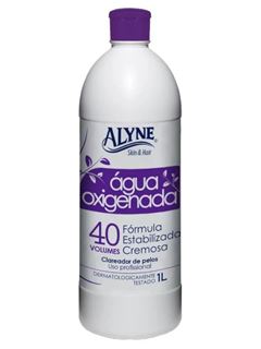 Água Oxigenada Alyne Descolorante Creme Volume 40 1L