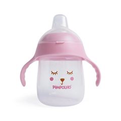 Copo De Treinamento Pimpolho Urso 240ml Rosa