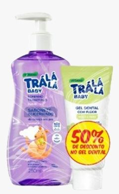 Sabonete Líquido Suave e Gel Dental Maçã/Pera
