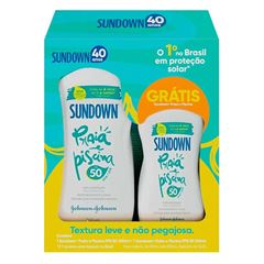 Promoção Solar Sundown FPS50 200ml + Gota 100ml
