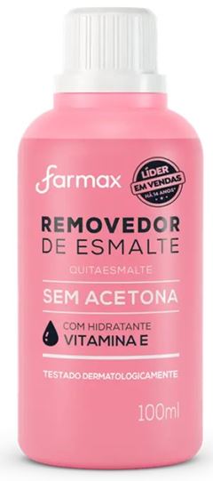 Removedor Farmax Sem Acetona 7 em 1 100ml