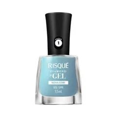 Esmalte Efeito Risque DGel Azul Capri 9,5ml