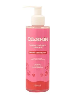 Sabonete Líquido CBSkin Frutas Vermelhas 190ml