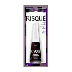 Esmalte Cremoso Risque Coleção Me Deixa Ameixa Encartelado