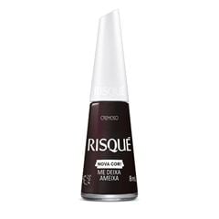 Esmalte Cremoso Risque Coleção Me Deixa Ameixa Solto
