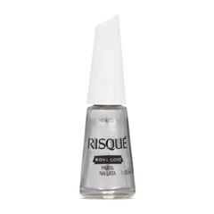 Esmalte Metalizado Risque Coleção Prata na Lata Solto