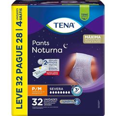 Roupa Íntima Pants Noturna P/M Leve 32 Pague 28