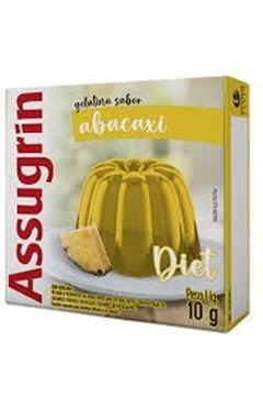 Gelatina Diet Assugrin Abacaxi 10g