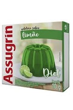 Gelatina Diet Assugrin Limão 10g