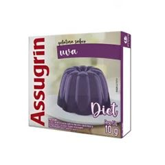Gelatina Diet Assugrin Uva 10g