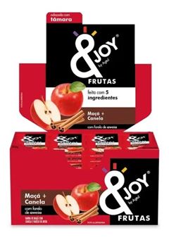 Barra & Joy Fruta Maçã/Canela 12 Unidades de 25g