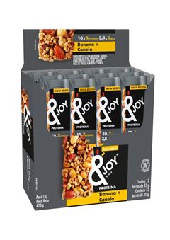 Barra & Joy Proteína Banana/Canela 12 Unidades de 35g