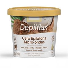 Cera Depilflax Quente Coco 100g