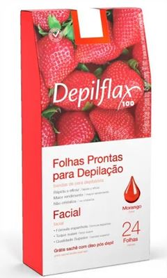 Folha Pronta Depilflax Corporal Aloe Vera 20 Unidades