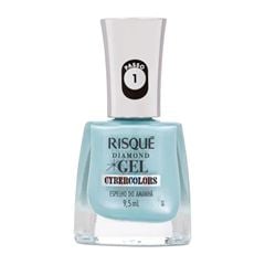 Esmalte Risqué Diamond Gel Efeito Esp Do Amanha 9,5ml