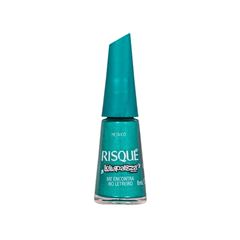 Esmalte Verde Metálico Risqué & Lollapalooza Brasil Me Encontra no Letreiro 8ml