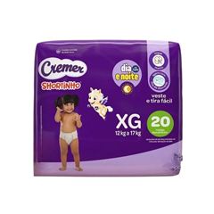 Fralda Descartável Cremer Shortinho Jumbo XG 20 Unidades