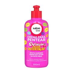 Creme Para Pentear Definicao Cachos Ostentacao Condicionante 300ml