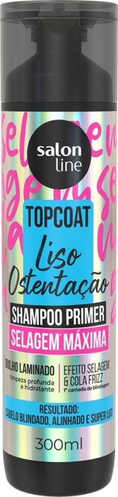 Shampoo Salon Line Meu Liso Liso Ostent 300ml