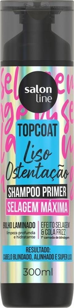 Shampoo Salon Line Meu Liso Liso Ostent 300ml