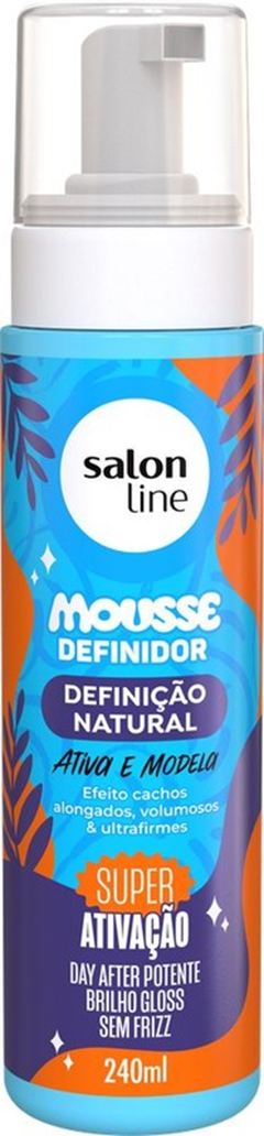 Salon Line Mousse Definidor Definicao Natural Condicionante 240ml