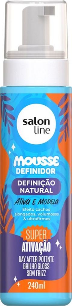 Salon Line Mousse Definidor Definicao Natural Condicionante 240ml