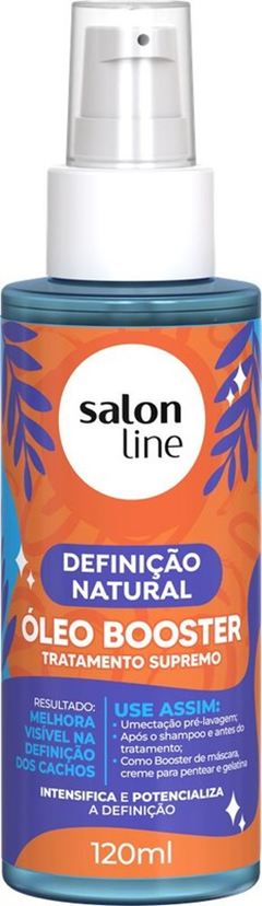 Óleo Booster Salon Line Definição Natural 120ml
