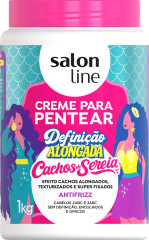 Creme Para Pentear Definicao Alongada Cachos De Sereia Condicionante 1kg
