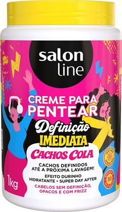 Creme Para Pentear Definicao Imediata Cachos Cola Condicionante 1kg