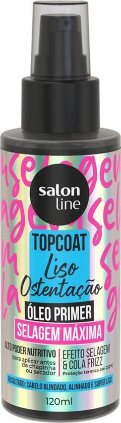 Óleo Capilar Salon Line Meu Liso Liso Ostent 120m