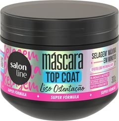 Salon Line Top Coat Mascara Meu Liso Ostentacao Condicionante 300g
