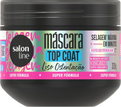 Salon Line Top Coat Mascara Meu Liso Ostentacao Condicionante 300g
