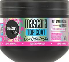 Salon Line Top Coat Mascara Meu Liso Ostentacao Condicionante 300g