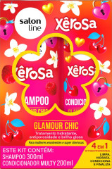 Xerosa Kit Shampoo 300ml + Condicionador 200ml Glamour Chic