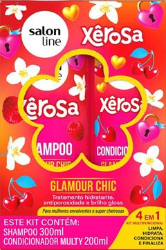 Xerosa Kit Shampoo 300ml + Condicionador 200ml Glamour Chic