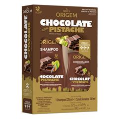 Shampoo + Condicionador Origem Chocolate/Pistache 325 + 180ml