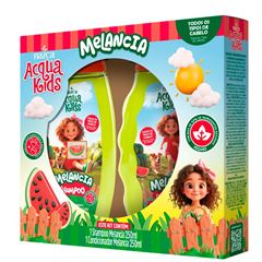 Shampoo + Condicionador Infantil Acqua Kids Frutas Melancia