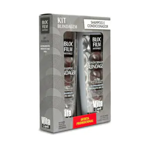 Kit Shampoo + Condicionador Vita Capili Blindagem Bloc Film