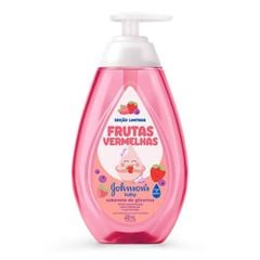 Sabonete Líquido Johnson Baby Glicerinado Frutas Vermelhas 400ml