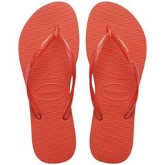 Sandália Havaianas Slim Lisa Vermelho Frevo 33/34