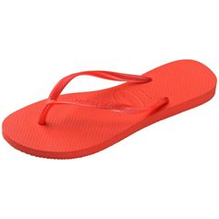 Sandália Havaianas Slim Lisa Vermelho Frevo 35/36