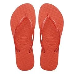Sandália Havaianas Slim Lisa Vermelho Frevo 37/38