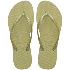 Sandália Havaianas Slim Lisa Verde Mandacaru 33/34
