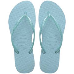 Sandália Havaianas Slim Lisa Azul Maceio 35/36