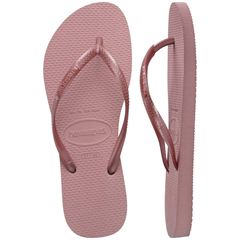 Sandália Havaianas Slim Lisa Argila Roxa 33/34