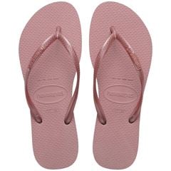 Sandália Havaianas Slim Lisa Argila Roxa 33/34