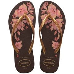 Sandália Havaianas Slim Organic Café 33/34