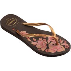 Sandália Havaianas Slim Organic Café 35/36