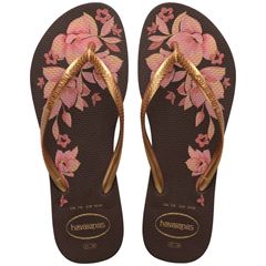 Sandália Havaianas Slim Organic Café 35/36